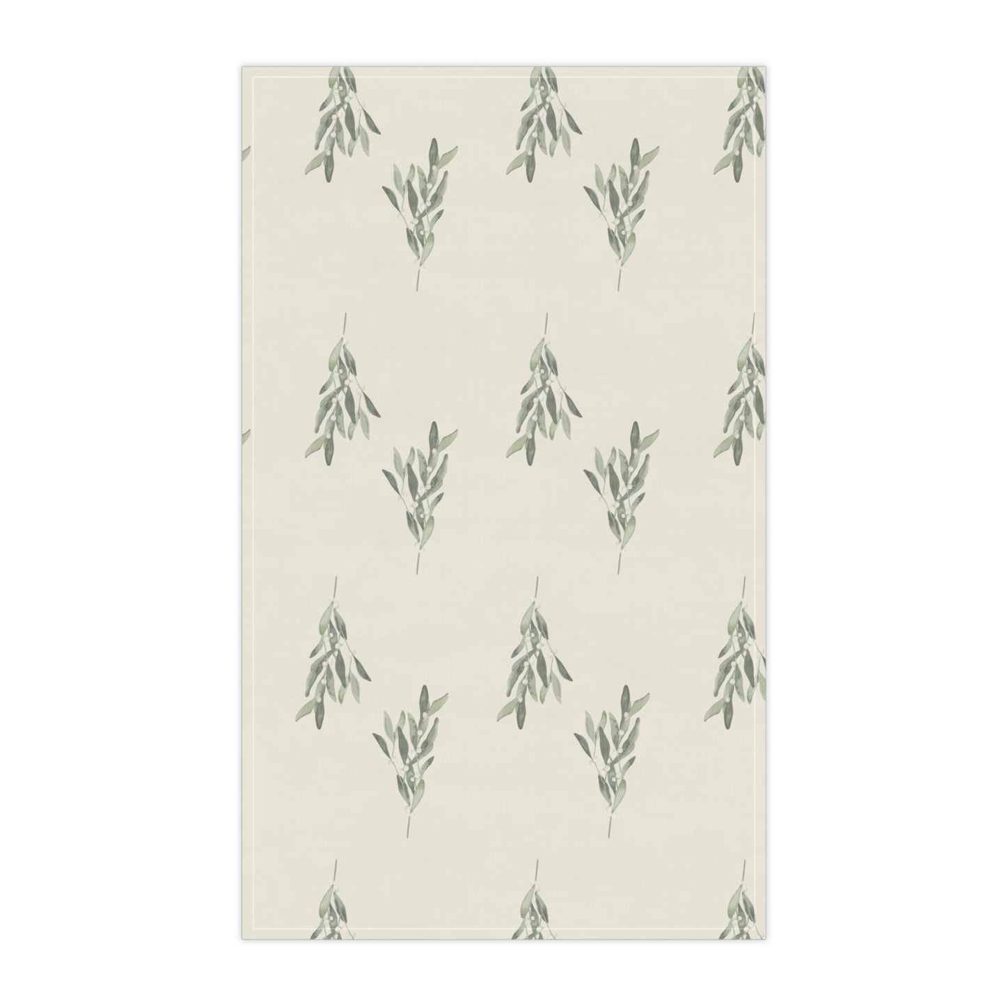 Christmas Holly Tea Towel