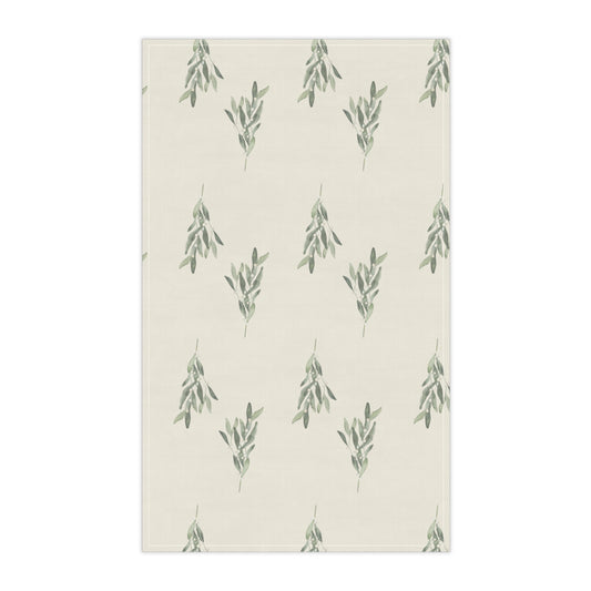 Christmas Holly Tea Towel