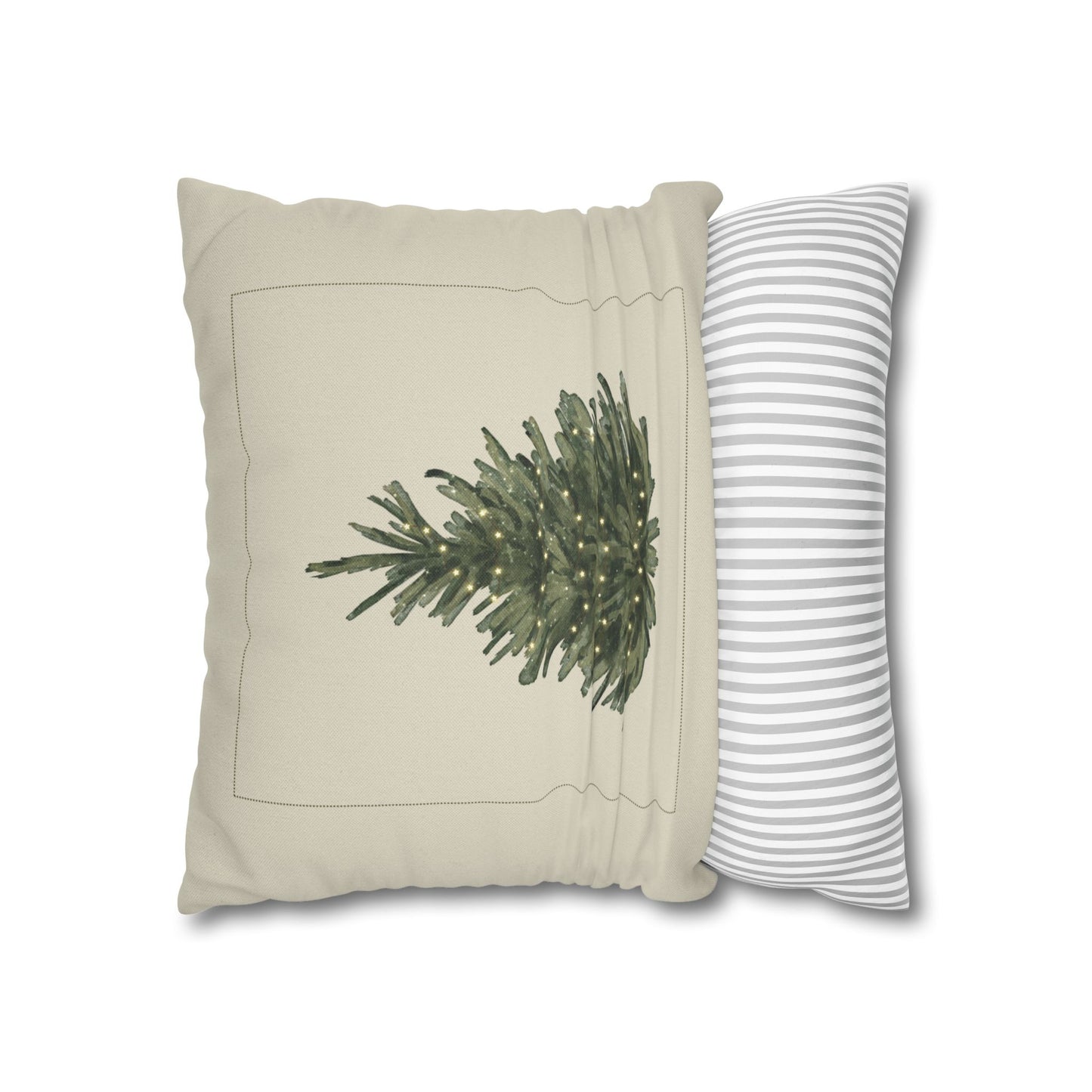 Cozy Christmas Tree Pillowcase