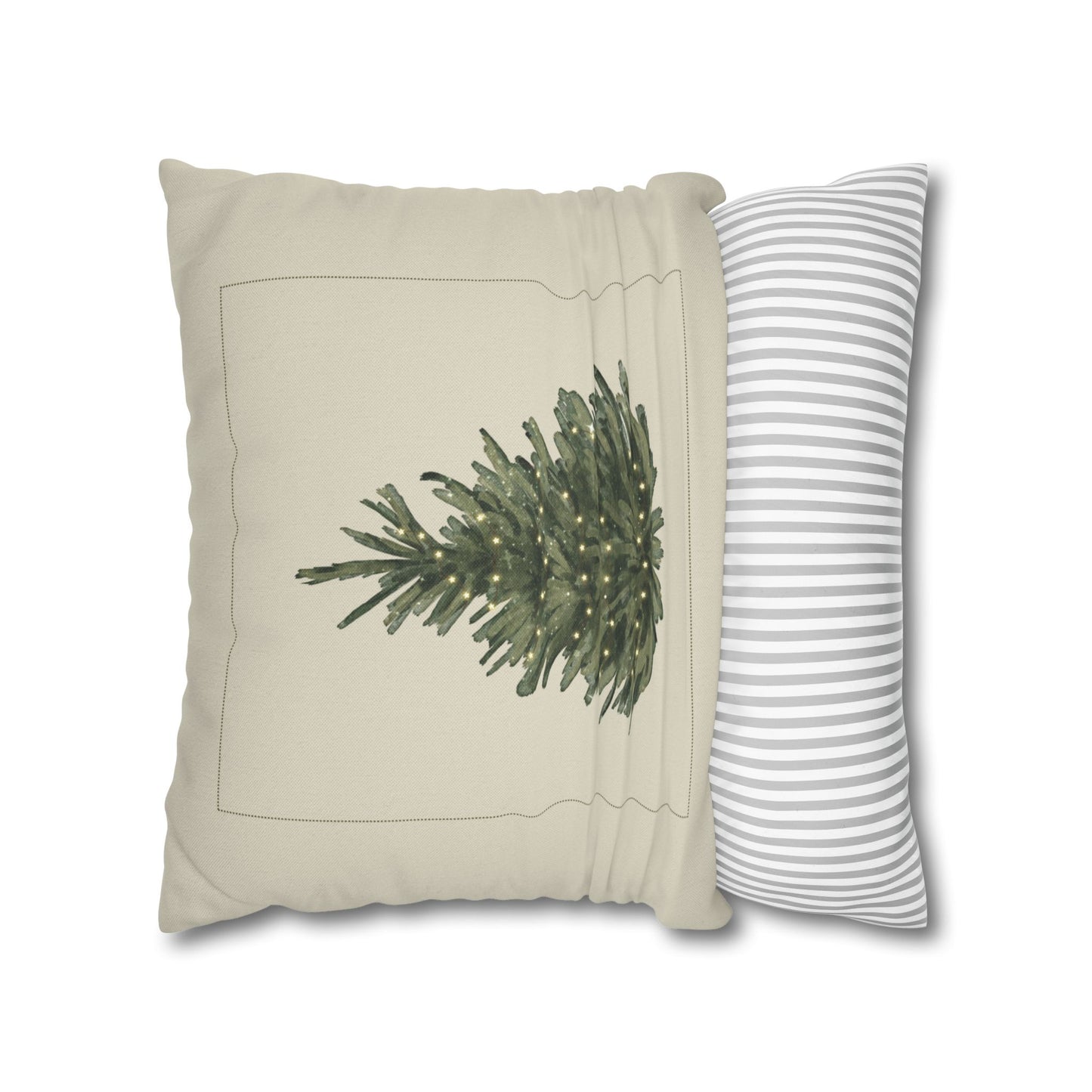 Cozy Christmas Tree Pillowcase