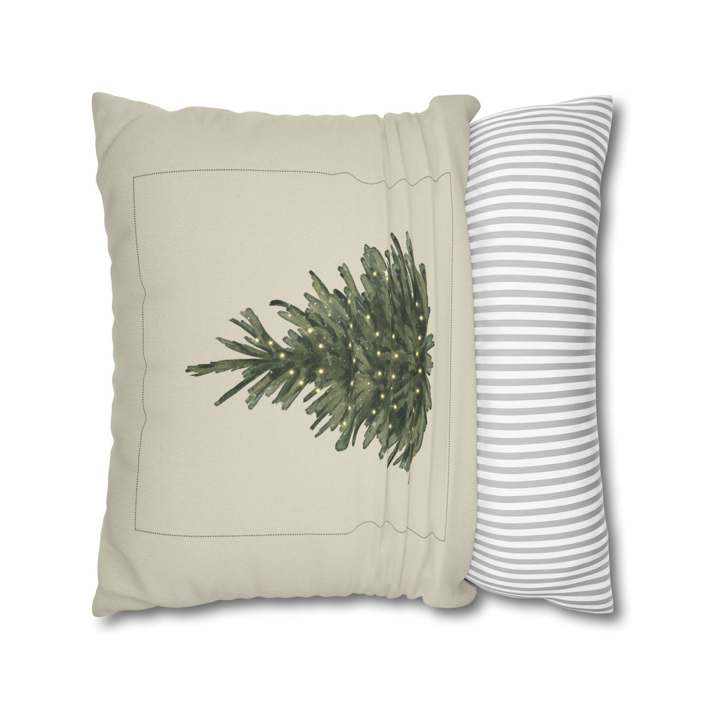 Cozy Christmas Tree Pillowcase