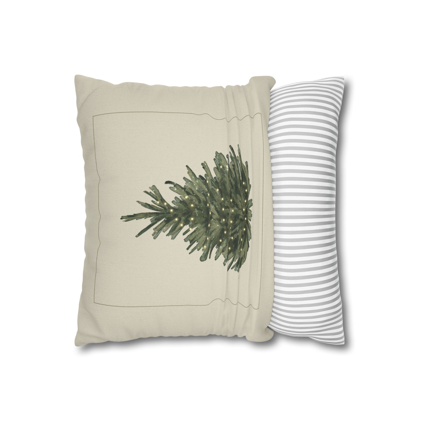 Cozy Christmas Tree Pillowcase