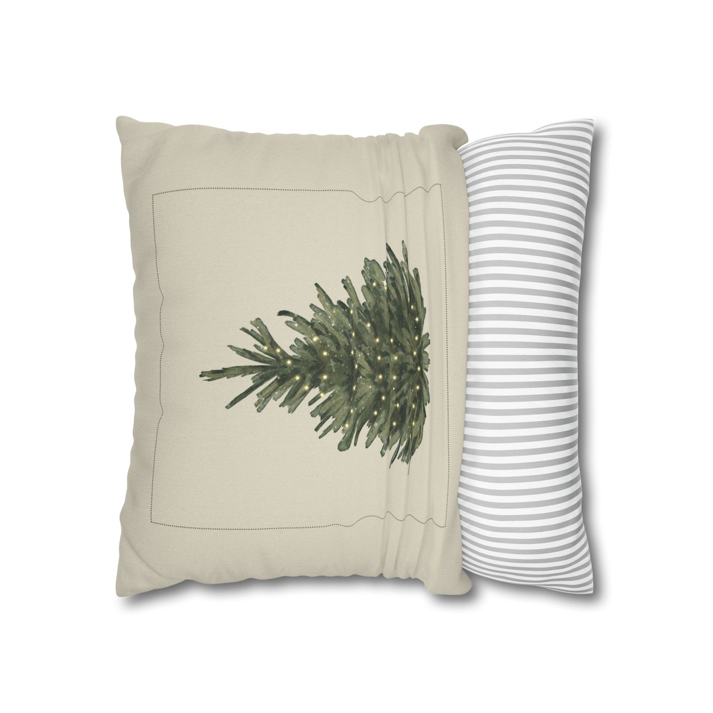 Cozy Christmas Tree Pillowcase